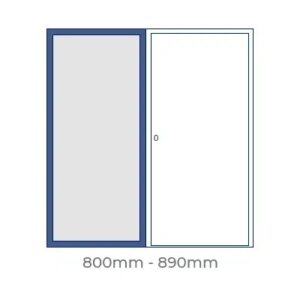 Seitenteil Links 800-890 mm