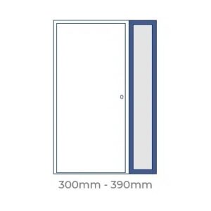 Seitenteil Rechts 300-390 mm