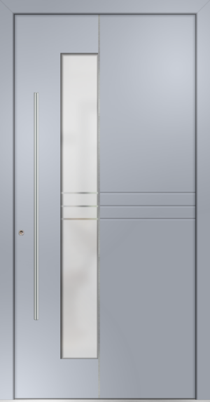 metaku Collection-F252_02_weissaluminium 9006 FS_Aufsatzfüllung