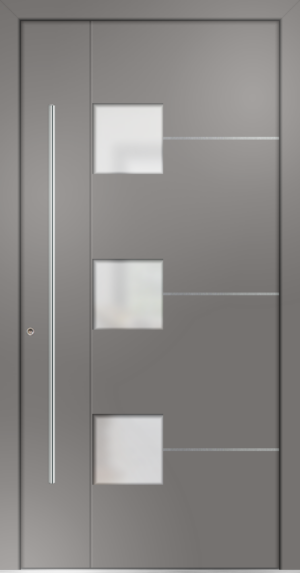metaku Collection-F271_graualuminium 9007 FS_Aufsatzfüllung