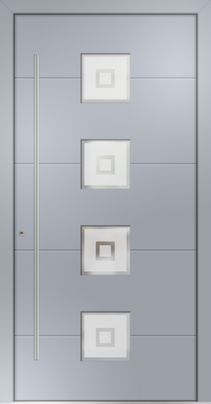 metaku Collection-F277_weissaluminium 9006 FS_Aufsatzfüllung