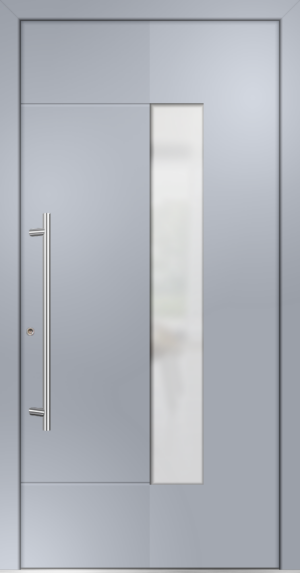 metaku Collection-F278 C62_weissaluminium 9006 FS_Aufsatzfüllung