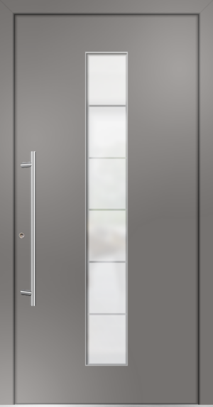 metaku Collection-F5204_graualuminium 9007 FS_Aufsatzfüllung