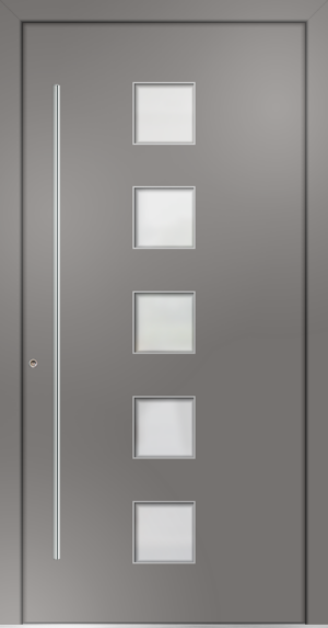 metaku Collection-F5208_graualuminium 9007 FS_Aufsatzfüllung