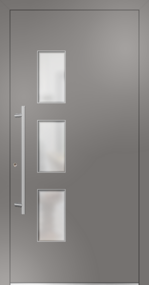 metaku Collection-F5209_graualuminium 9007 FS_Aufsatzfüllung