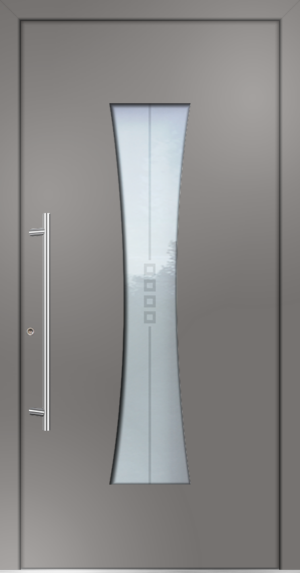 metaku Collection-G201_graualuminium 9007 FS_Aufsatzfüllung