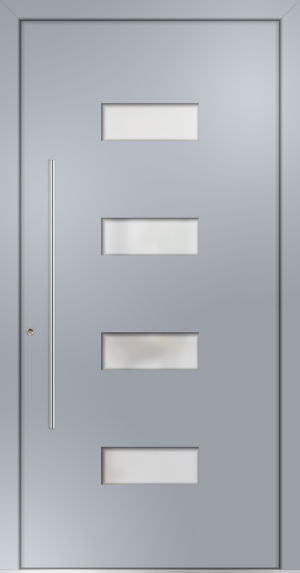 metaku Collection-H203_weissaluminium 9006 FS_Aufsatzfüllung