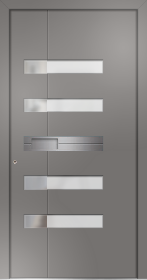 metaku Collection-Q018_graualuminium 9007 FS_Aufsatzfüllung