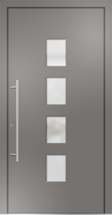 metaku Collection-f227_graualuminium 9007 FS_Aufsatzfüllung