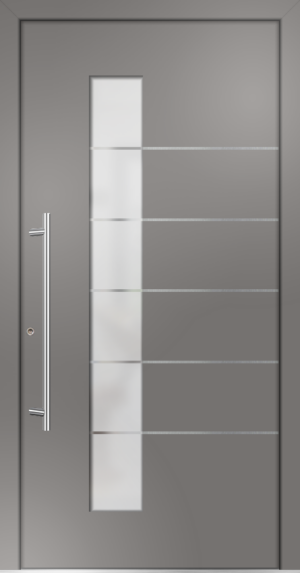 metaku Collection-f232_graualuminium 9007 FS_Aufsatzfüllung