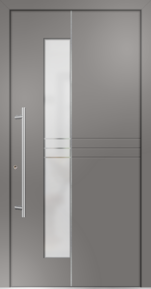 metaku Collection-f252_01_graualuminium 9007 FS_Aufsatzfüllung