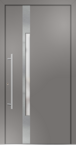 metaku Collection-f263_graualuminium 9007 FS_Aufsatzfüllung