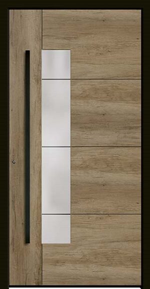 Typ 2350-52 Rodenberg Premium Aluminium-Haustürfüllung