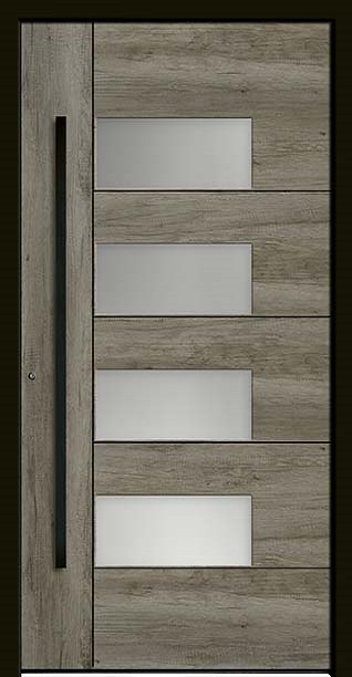 Typ 2354-52 Rodenberg Premium Kunststoff-Haustürfüllung – Bild 2