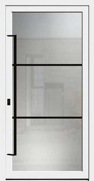 Typ 6063-03 Rodenberg Premium Ganzglas-Haustürfüllung