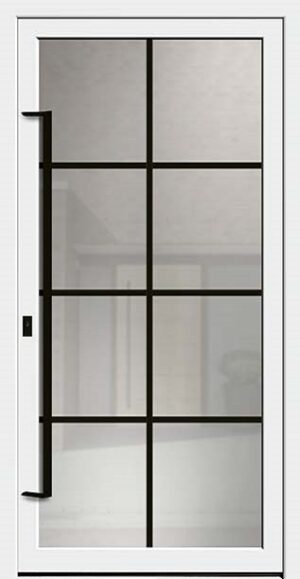 Typ 6067-03 Rodenberg Premium Ganzglas-Haustürfüllung