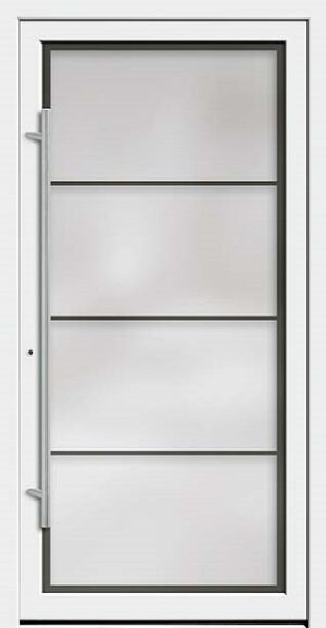 Typ 6223-01 Rodenberg Premium Ganzglas-Haustürfüllung