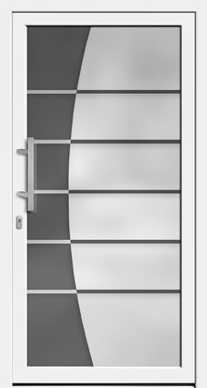 Typ 6242-01 Rodenberg Premium Ganzglas-Haustürfüllung