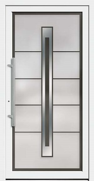 Typ 6272-07 Rodenberg Premium Ganzglas-Haustürfüllung