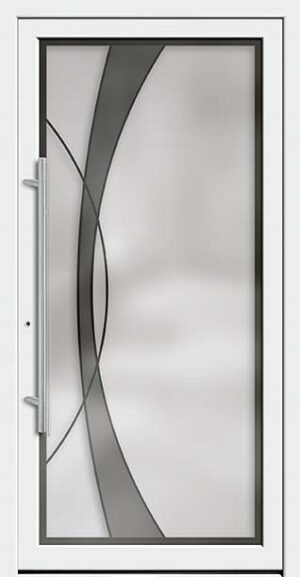 Typ 6295-01 Rodenberg Premium Ganzglas-Haustürfüllung
