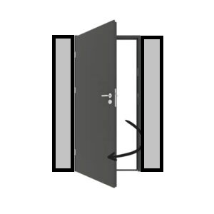 DIN links, nach außen öffnend