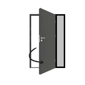 DIN rechts, nach außen öffnend