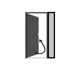 DIN rechts, nach innen öffnend