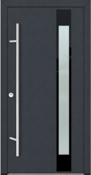 DS82 GLAS04  Blackline - FM ALU-Haustür