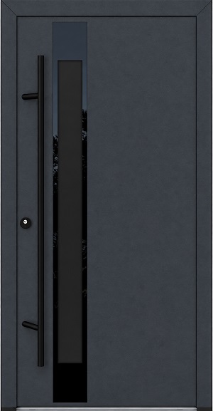 DS82 GLAS34  Blackline - FM ALU-Haustür