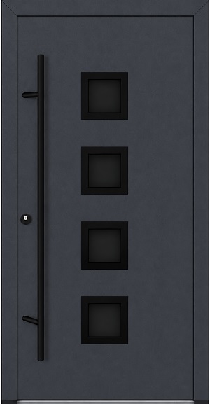 DS82 M33 Blackline - FM ALU-Haustür